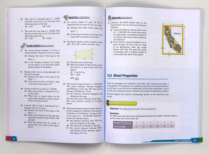 Singapore Math - Dimensions Math Textbook 7B