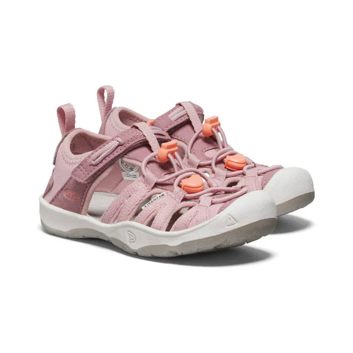 KEEN Kids Moxie Lightweight Sandal - Nostalgia Rose/Papaya Punch