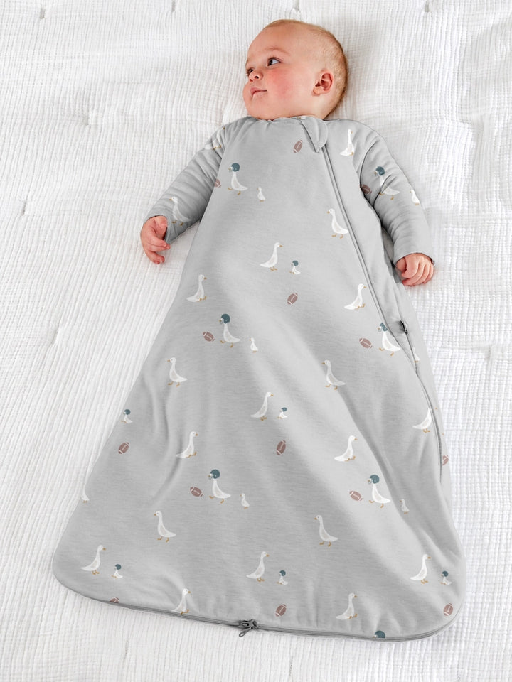 Gunamuna Baby 2.5 TOG Long Sleeve Sleep Bag - Football Goose