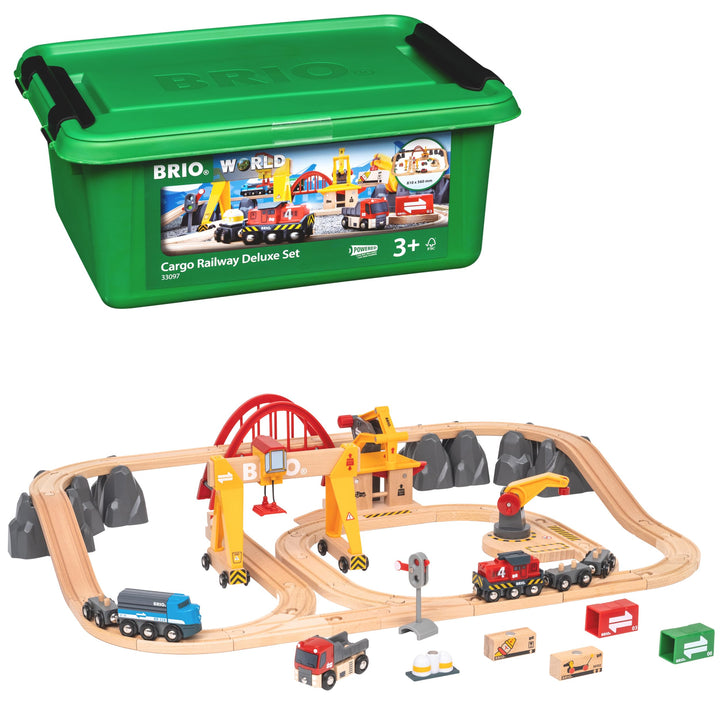 >BRIO Cargo Railway Deluxe Set 33097