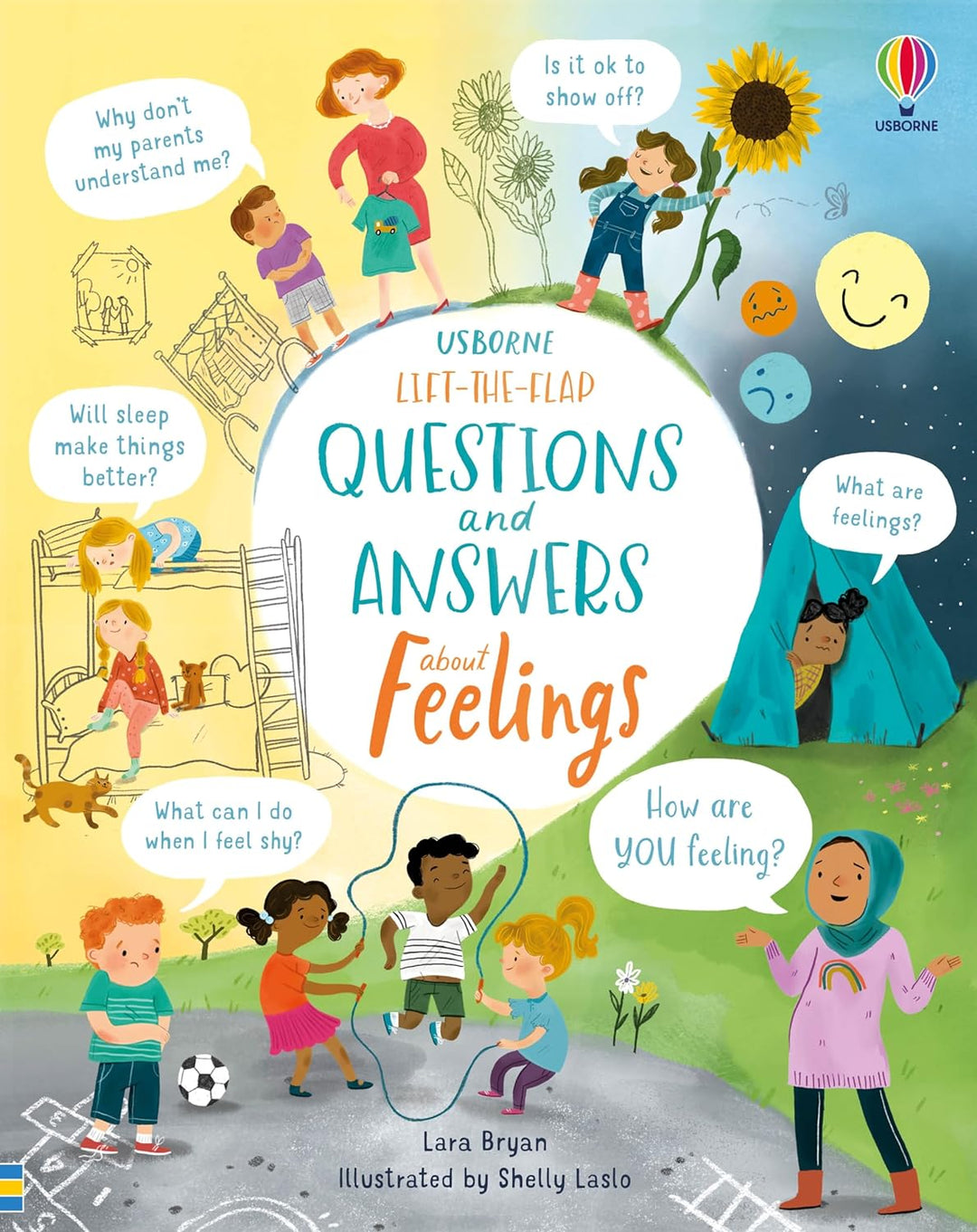 USBORNE Lift-the-Flap Questions and Answers About Feelings