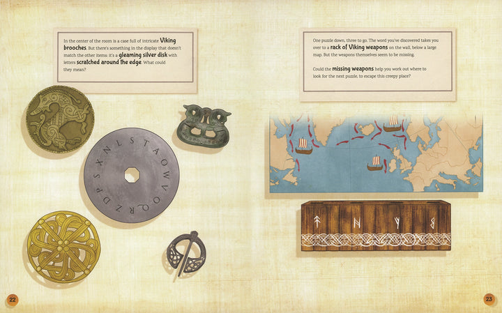 USBORNE Escape Room: Can You Escape the Museum?