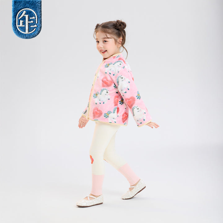 >Nian 年衣 么啊马加绒唐装 - 石蕊粉