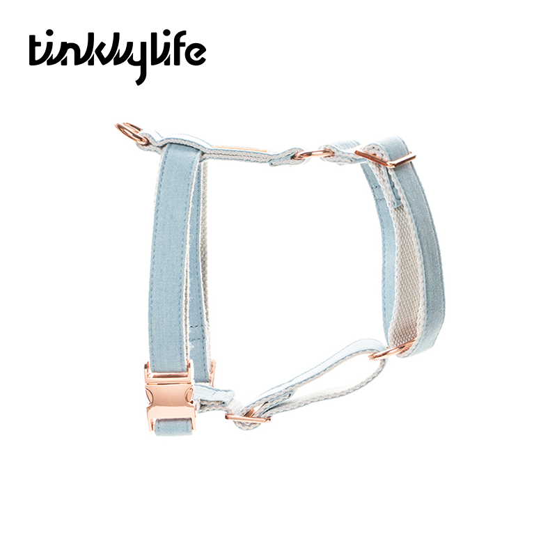 Tinklylife Dog MACARON Harness - Blue