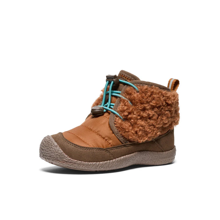 >KEEN Kids Howser II Waterproof Chukka - Roasted Pecan/Dark Earth