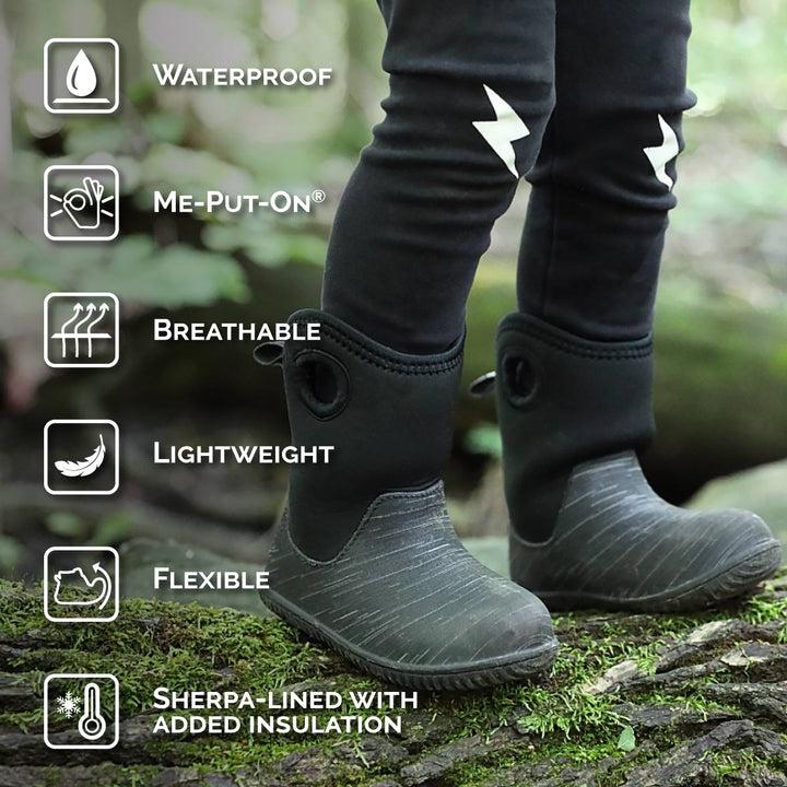 >Jan & Jul Kids Toasty-Dry Lite Winter Boots - Planet Patrol