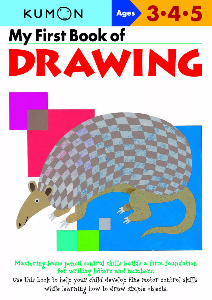 >KUMON Grade  PreK-K My First Book of Drawing Age 3-5