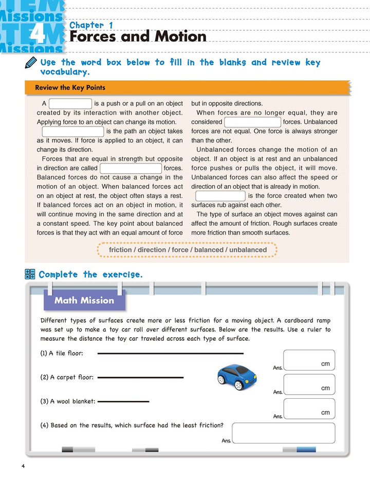 >KUMON Grade 3-5 Stem Missions: Physical Science Age 6-10