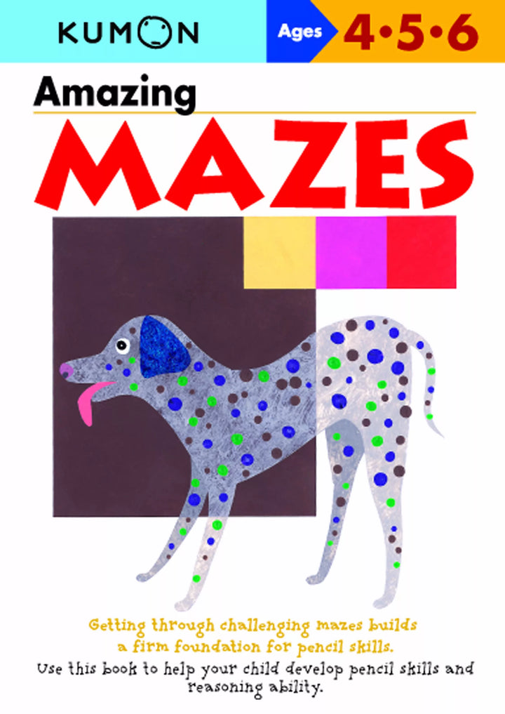 >KUMON Grade  PreK-1 Amazing Mazes Age 4-6