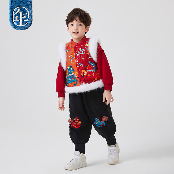 >Nian 年衣 利马出发长裤 - 河豚黑