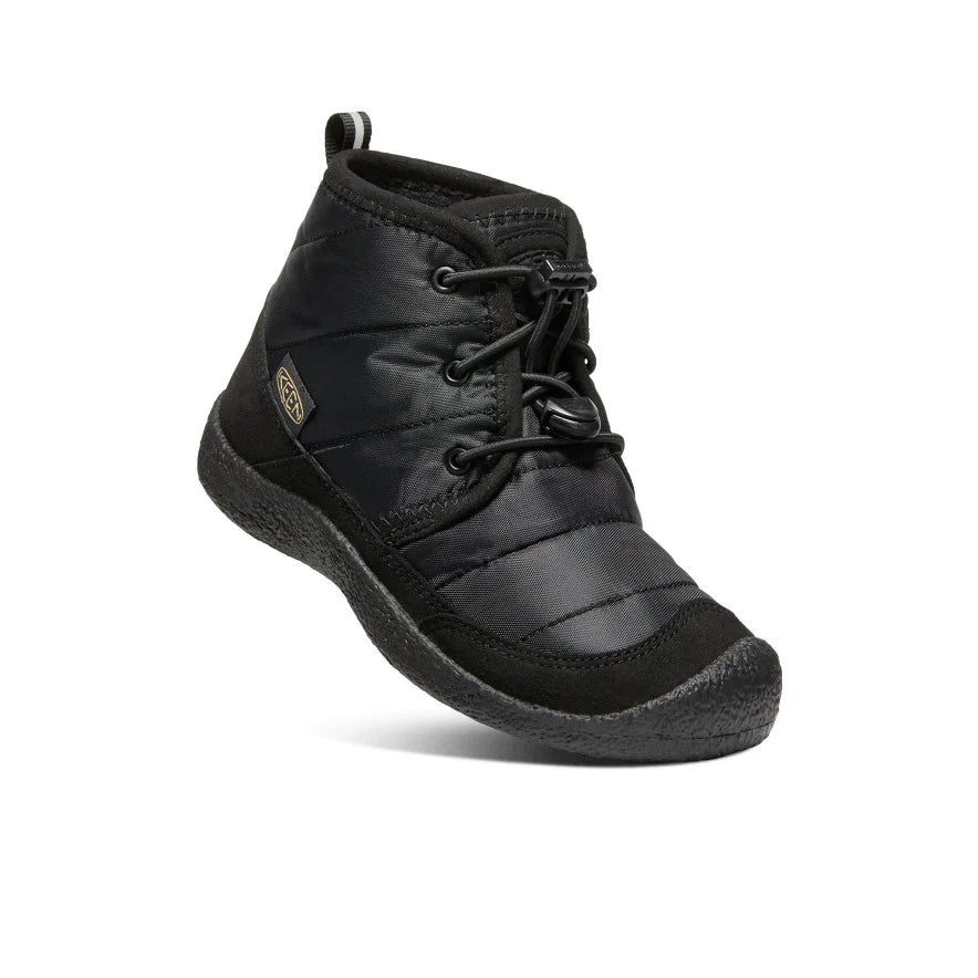 >KEEN Kids Howser II Waterproof Chukka - Black/Black