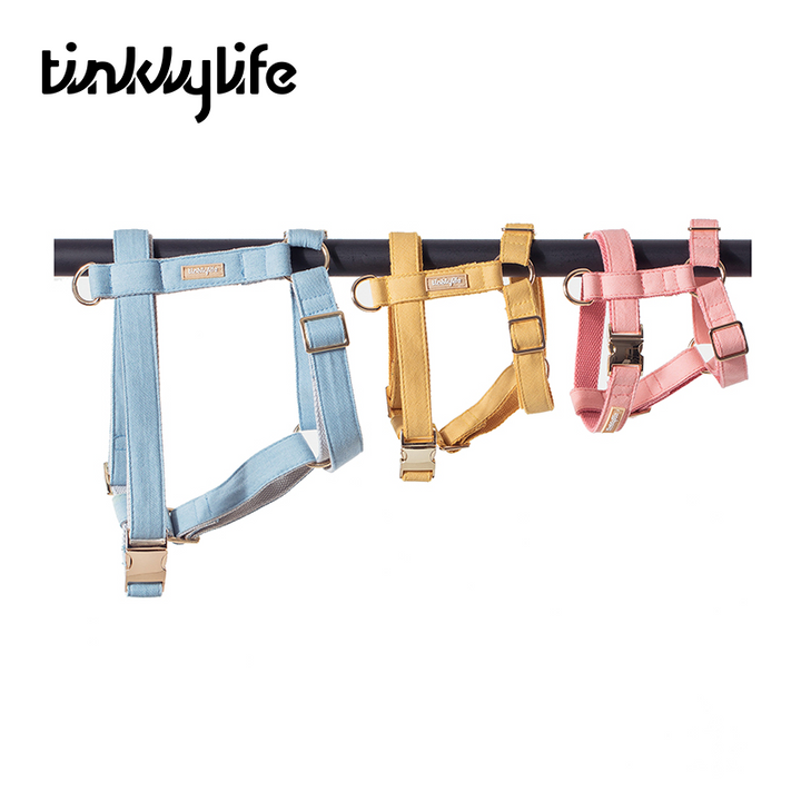 Tinklylife Dog MACARON Harness - Blue