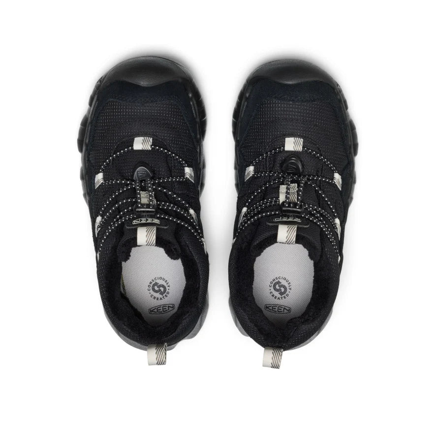 >KEEN Kids Hypowser Waterproof Chukka - BLACK/BIRCH