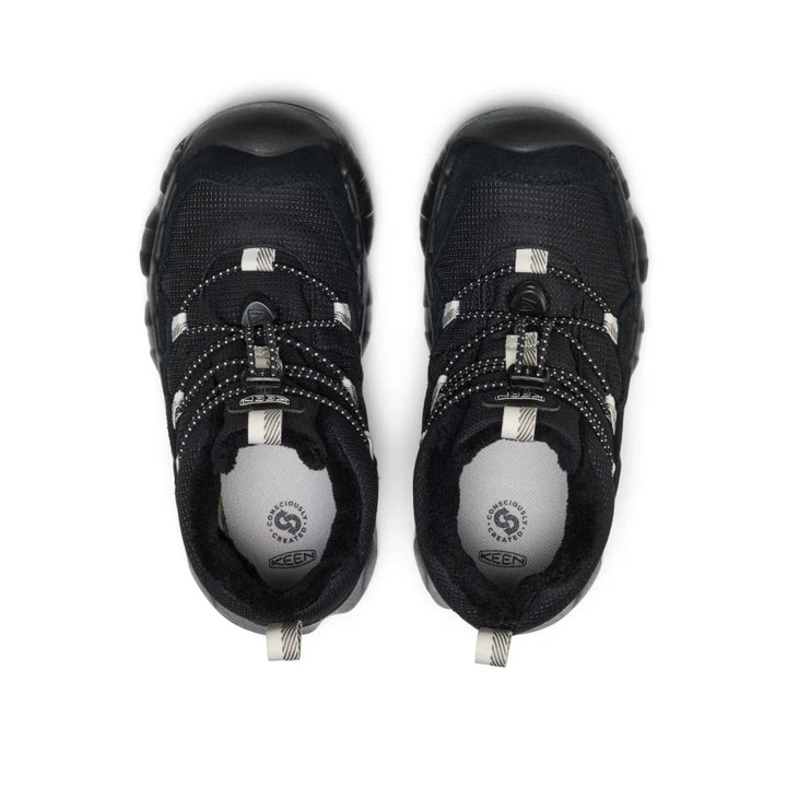 >KEEN Kids Hypowser Waterproof Chukka - BLACK/BIRCH