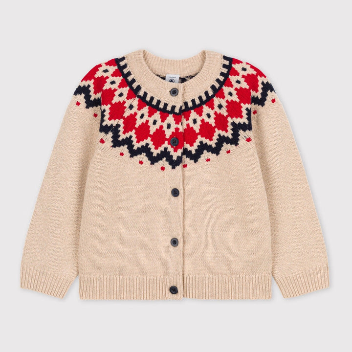 Petit Bateau Kids Wool/Cotton Cardigan