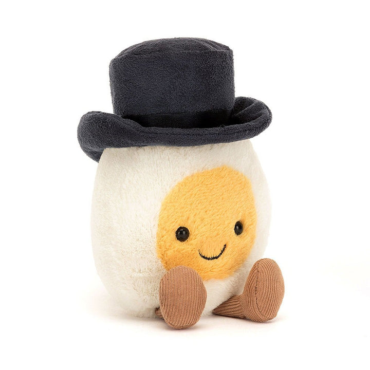 Jellycat Amuseable Boiled Egg Groom H6" X W4"