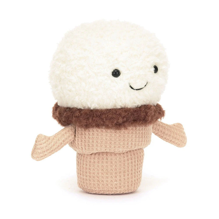 Jellycat Amuseable Ice Cream Cone H6" X W4"