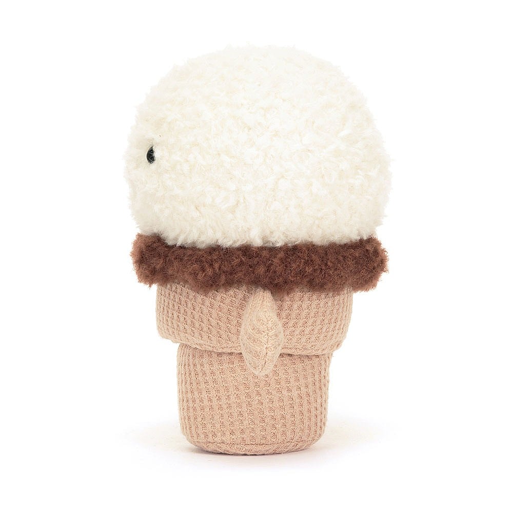 Jellycat Amuseable Ice Cream Cone H6" X W4"