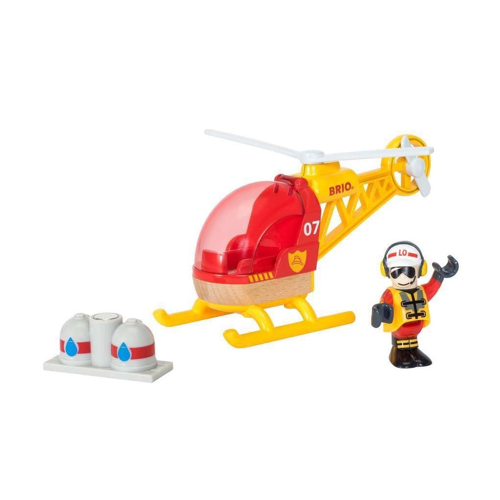 >Brio Firefighter Helicopter 33797