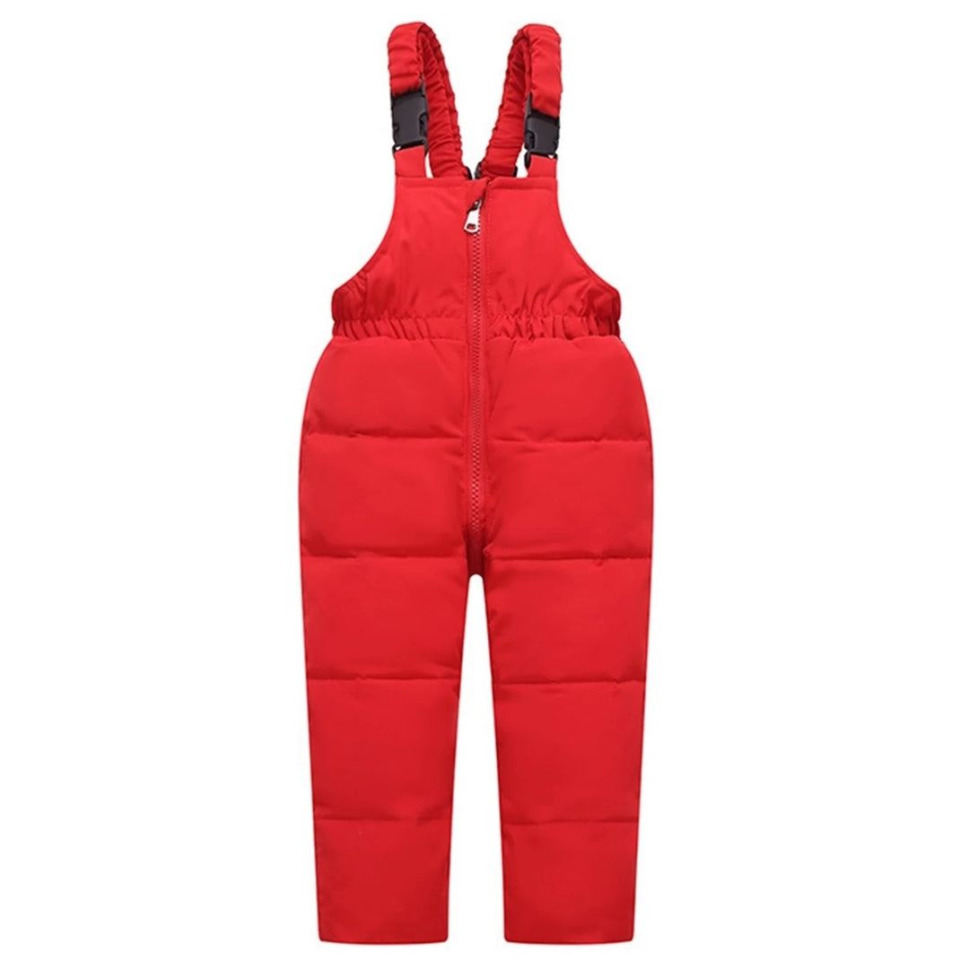 ADD Baby Infant Red Down Winter Jacket Pants Set - 6M