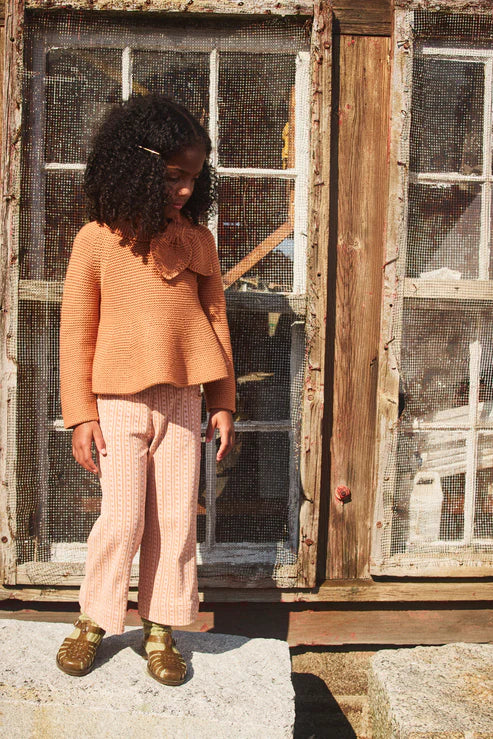 Misha & Puff Kids Peplum Scout Pullover - 5Y