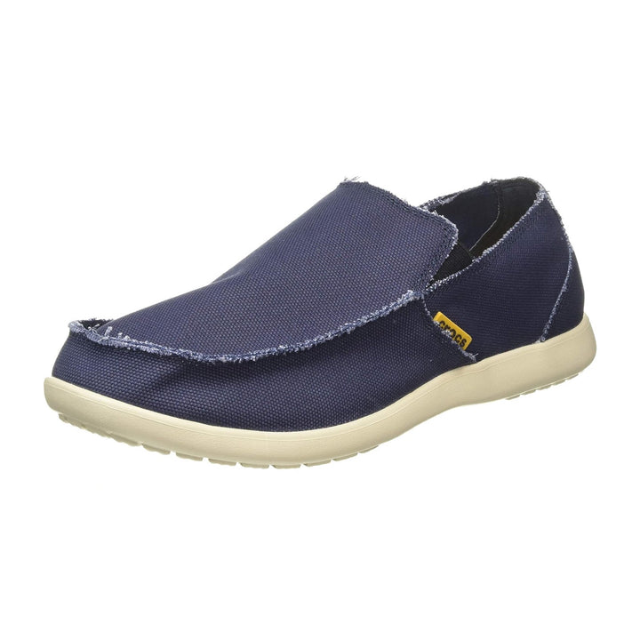 Crocs Men's Santa Cruz Rubber Loafers and Mocassins - Navy