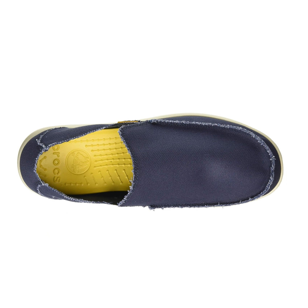 Crocs Men's Santa Cruz Rubber Loafers and Mocassins - Navy