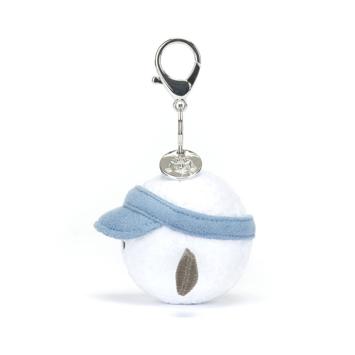 Jellycat Amuseables Sports Golf Bag Charm 4.7in x 2.4in x 2.4in