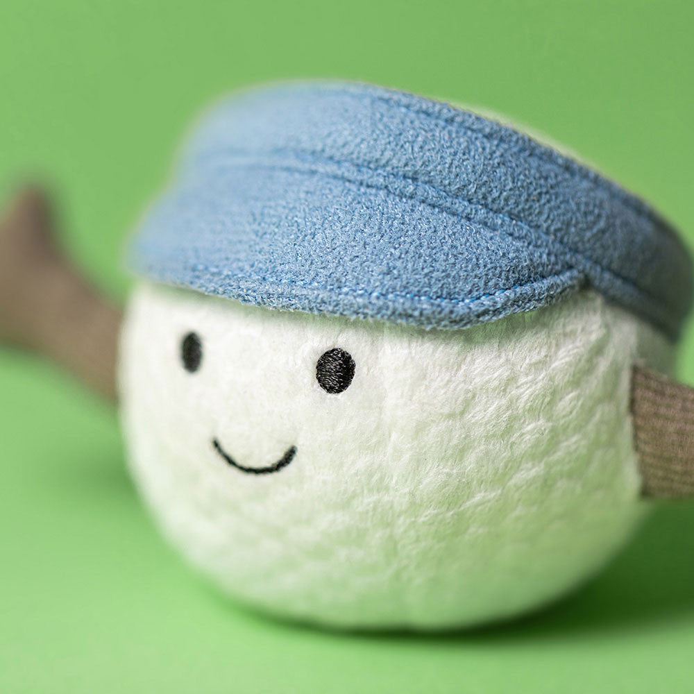 Jellycat Amuseable Sports Golf Ball 2.4in x 2.4in x 2.4in