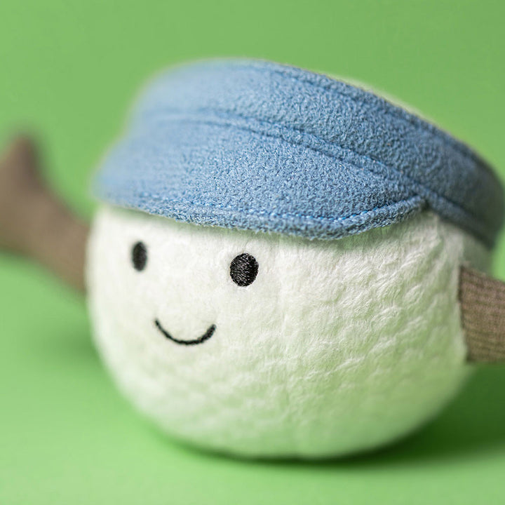 Jellycat Amuseable Sports Golf Ball 2.4in x 2.4in x 2.4in