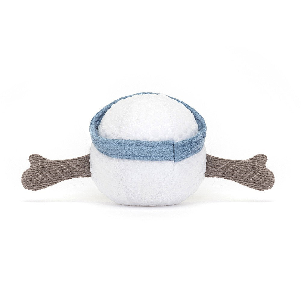 Jellycat Amuseable Sports Golf Ball 2.4in x 2.4in x 2.4in