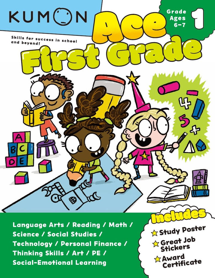 >KUMON Grade 1 Ace Age 6-8