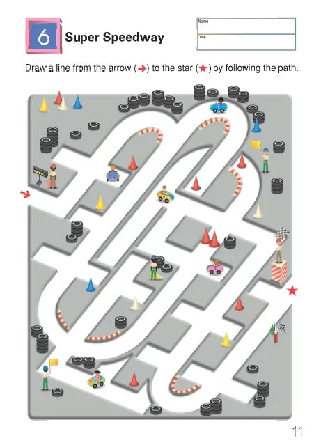 >KUMON Grade  PreK-1 Amazing Mazes Age 4-6
