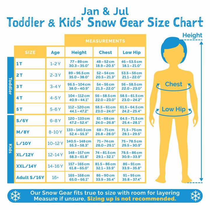 >Jan &amp; Jul Kids Ski Jacket - Cinnamon