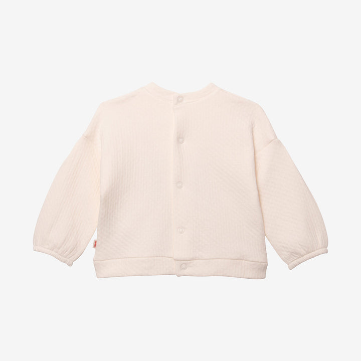 Catimini Newborn Girls' off white Sweatshirt - 18M