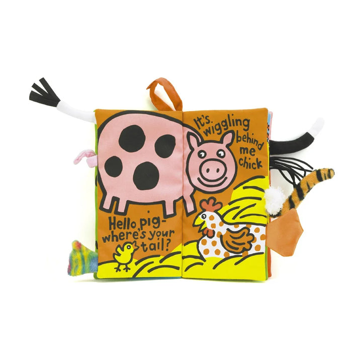 Jellycat Farm Tails Book H8" X W5"