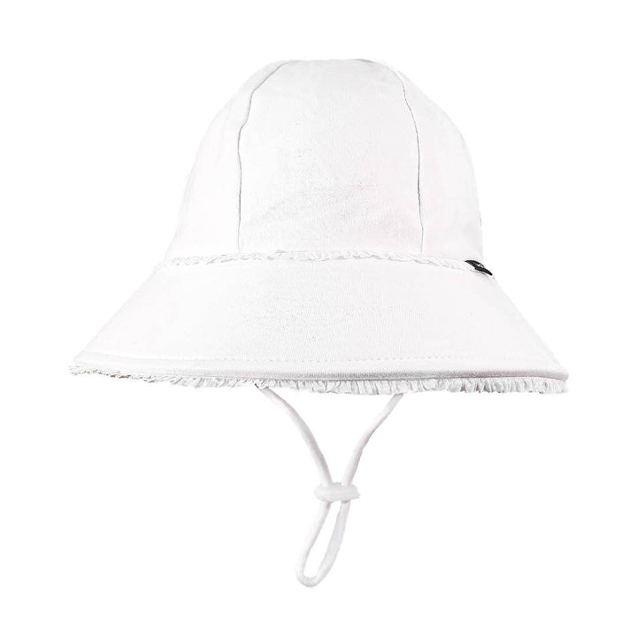 Bedhead Hats Ponytail Bucket Sun Hat - White