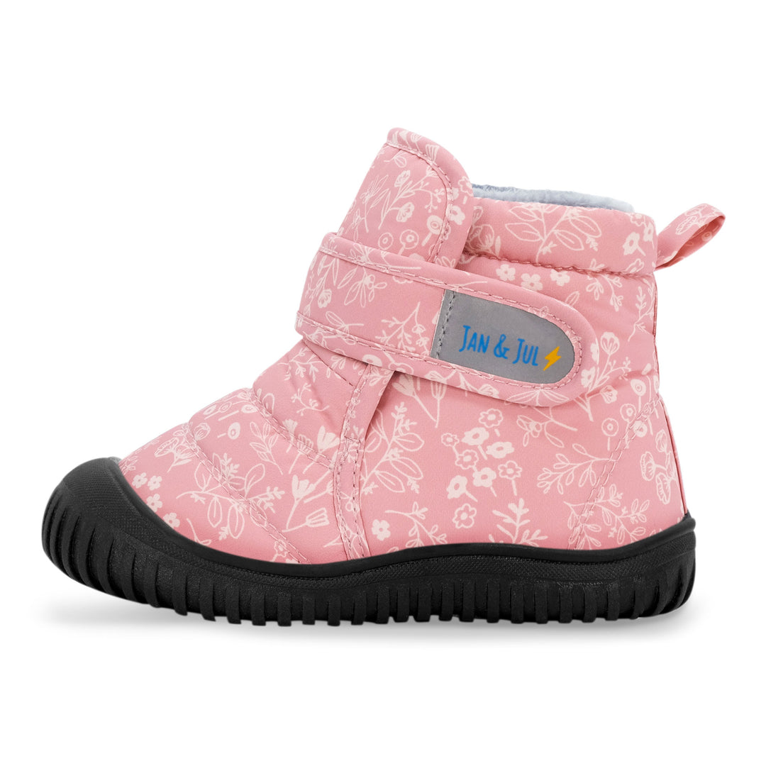 >Jan &amp; Jul Kids Toasty-Dry Insulated Ankle Boots - Prairie Flowers