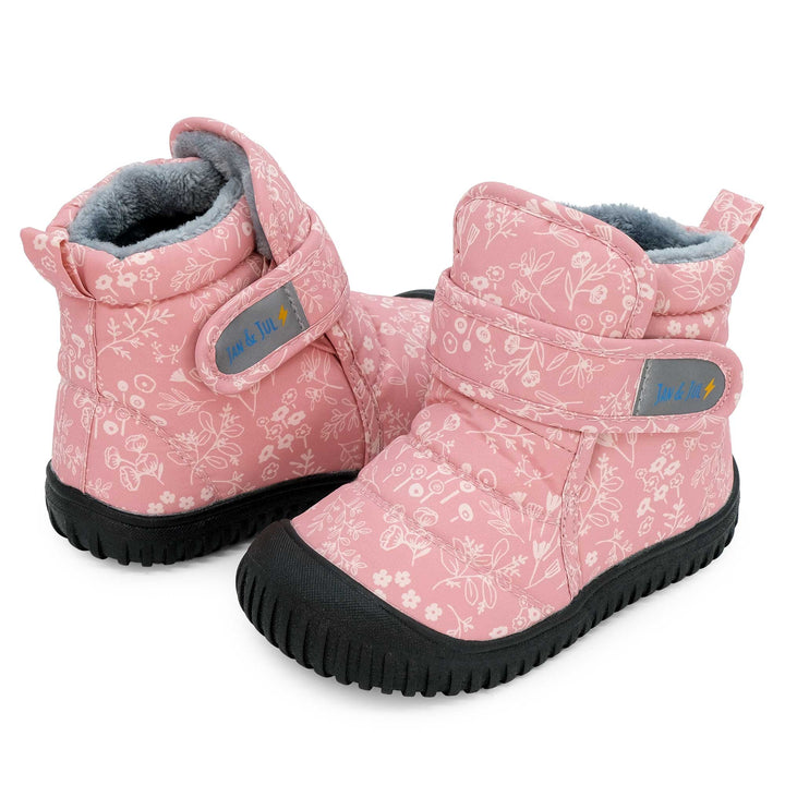 >Jan &amp; Jul Kids Toasty-Dry Insulated Ankle Boots - Prairie Flowers