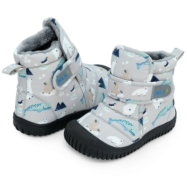 >Jan &amp; Jul Kids Toasty-Dry Boots/Booties - Polar Pals