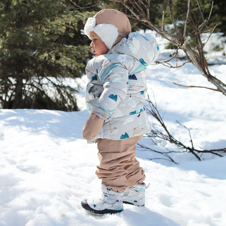 >Jan &amp; Jul Kids Toasty-Dry Boots/Booties - Polar Pals