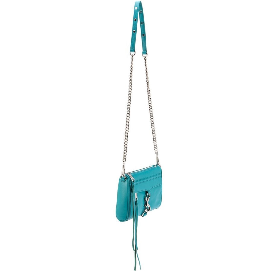 Rebecca Minkoff MINI MAC Shoulder Bag - Teal