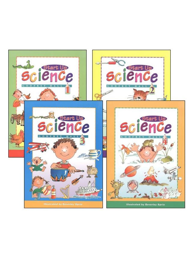 Singapore Math Earlybird Start Up Science 1, 2, 3, and 4 [4 Books]