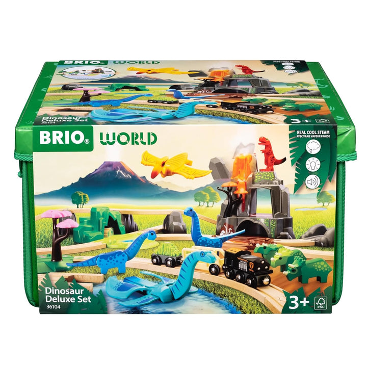 >BRIO World Train Set Dinosaur Deluxe Set 36104