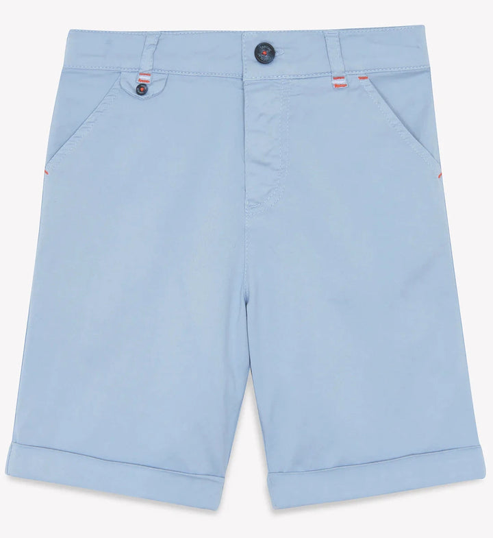 Tartine et Chocolat Kids Blue Greyé Twill Short