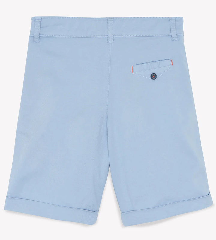 Tartine et Chocolat Kids Blue Greyé Twill Short