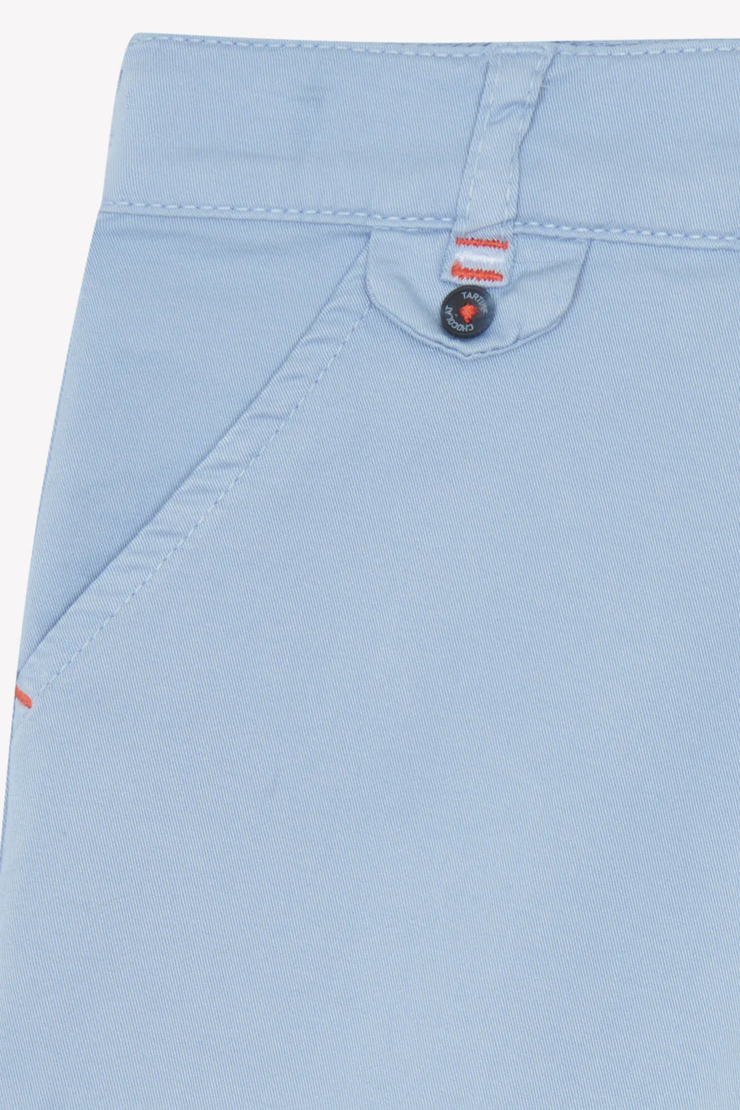 Tartine et Chocolat Kids Blue Greyé Twill Short