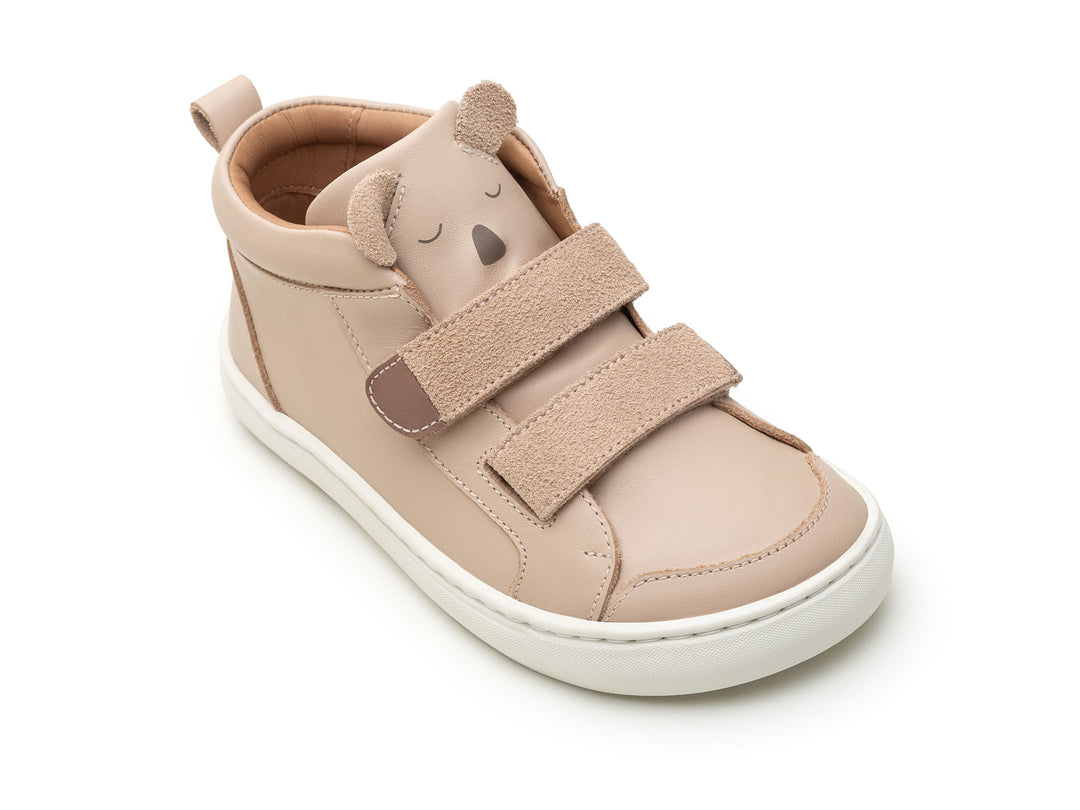 Tip Toey Joey Kids Koala Hug Sneakers - Yogurt/Rose Smoke/Mogno Rose