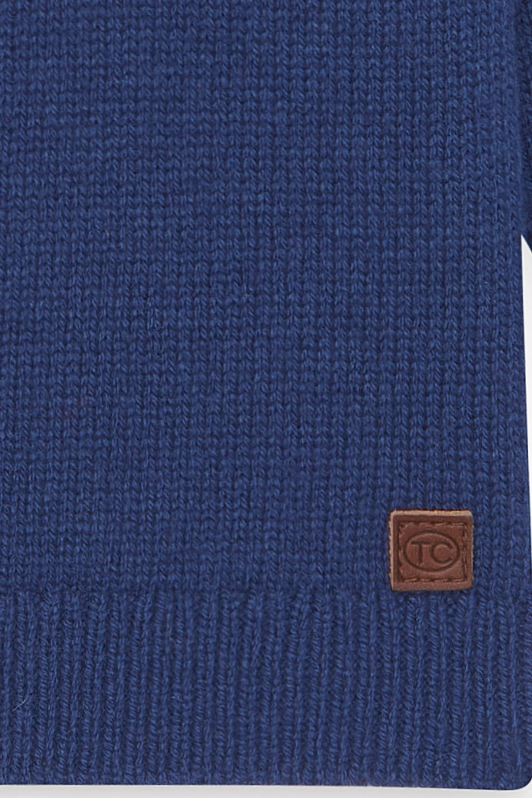 >Tartine et Chocolat Kids Wool Jacquard Knitwear Sweater - Indigo