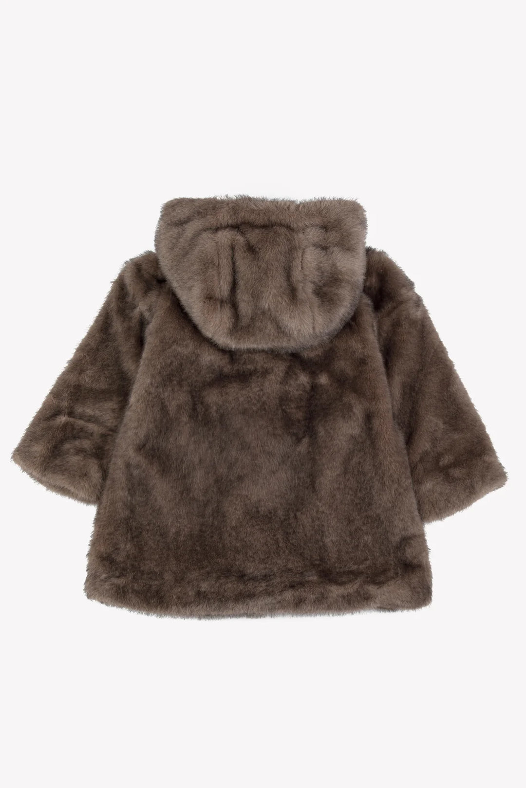 >Tartine et Chocolat Kids Imitation Fur Coat - Medium Beige